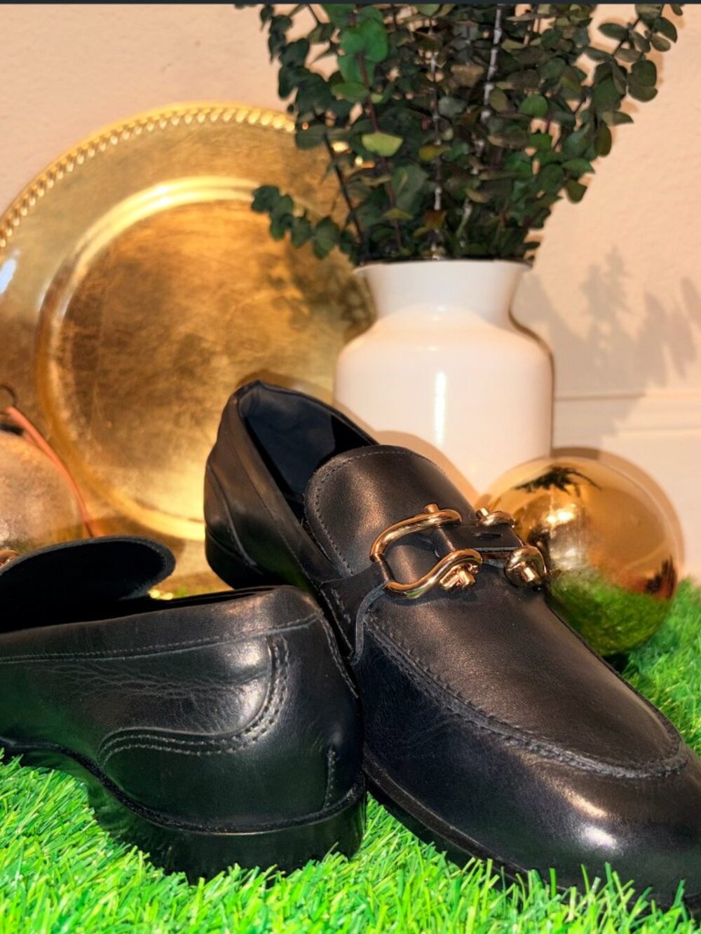 Arezzo Emma - Size 9 Black Leather Loafer Women *BRAND NEW*